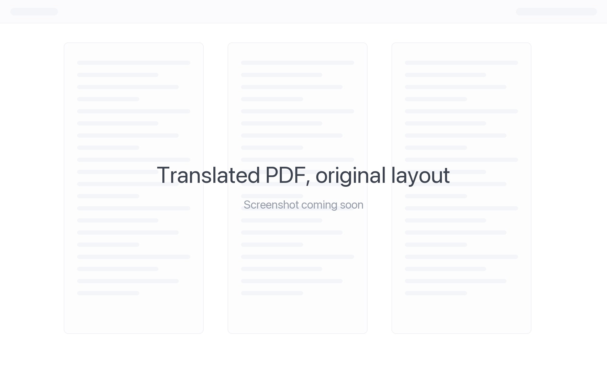 A translated PDF with the original layout preserved